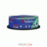  CD-R Verbatim DataLife+ 700Mb 52x, cake box, ExtraProtection, 25. (43432)