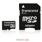   microSDHC Class 10 32Gb Transcend (SD adapter) (TS32GUSDHC10)