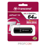  Transcend JetFlash 700 64Gb USB3.0 (TS64GJF700)