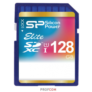   SDXC UHS-I Class 10 128Gb Silicon Power (SP128GBSDXAU1V10)