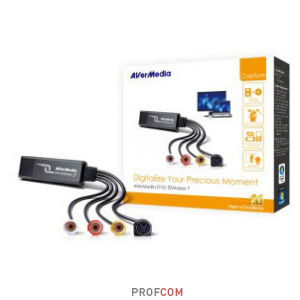   Avermedia DVD EZMaker 7 USB/S-Video/RCA