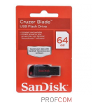  SanDisk Cruzer Blade 64Gb USB (SDCZ50-064G)