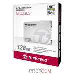  SSD 2.5" SATA-3 128Gb Transcend SSD230S
