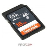   SDHC UHS-I Class 10 16Gb SanDisk Ultra (SDSDUNB-016G)