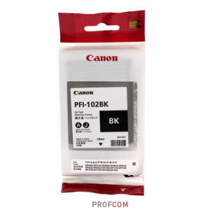  Canon PFI-102BK black (130ml)