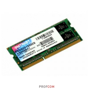   SO-DIMM DDR-3 4Gb 1333MHz Patriot Memory
