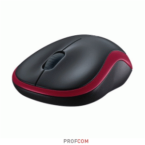  Logitech M185 Wireless Mouse red (910-002240)