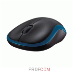  Logitech M185 Wireless Mouse blue (910-002239)