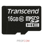   microSDHC Class 10 16Gb Transcend