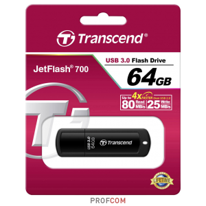  Transcend JetFlash 700 64Gb USB3.0 (TS64GJF700)