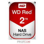   3.5" SATA-3 2Tb WD20EFRX Red for NAS