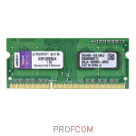   SO-DIMM DDR-3 4Gb 1333MHz CL9 Kingston (KVR13S9S8/4)