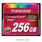   Compact Flash 256Gb Transcend 800X (TS256GCF800)