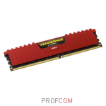   DDR-4 8Gb 2400MHz Corsair LPX red (CMK8GX4M1A2400C14R)
