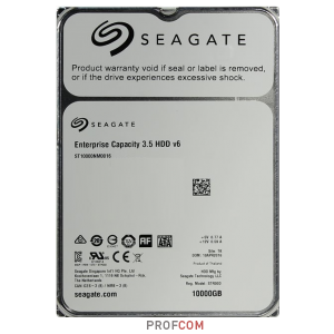   3.5" SATA-3 10Tb Seagate ST10000NM0016 Enterprise Capacity 3.5