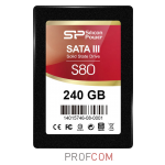  SSD 2.5" SATA-3 240Gb Silicon Power Slim S80
