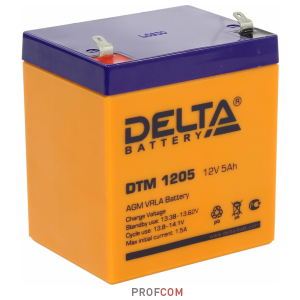    Delta DTM 1205 12V/5Ah
