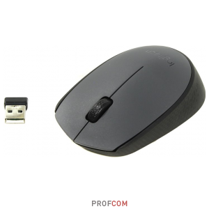  Logitech M170 Wireless Mouse grey (910-004642)