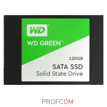  SSD 2.5" SATA-3 120Gb WD Green (WDS120G2G0A)