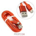  USB 2.0 A-microUSB2.0 1.0m Jet.A JA-DC21 Red