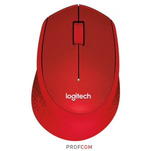  Logitech M330 Silent Plus Wireless Mouse red (910-004911)