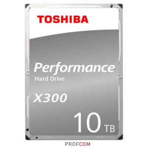   3.5" SATA-3 10Tb Toshiba X300 HDWR11AUZSVA