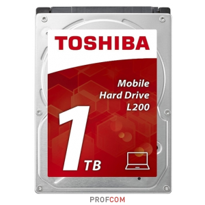 Жесткий диск 2.5" SATA-3 1Tb Toshiba L200 HDWL110UZSVA