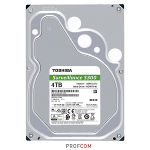   3.5" SATA-3 4Tb Toshiba S300 HDWT140UZSVA