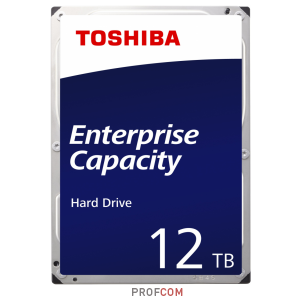 Жесткий диск 3.5" SATA-3 12Tb Toshiba Enterprise Capacity MG07ACA12TE