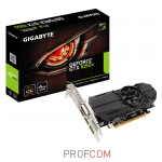  PCI-E Gigabyte GeForce GTX 1050 Ti OC Low Profile 4G 