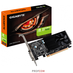 Видеокарта PCI-E Gigabyte GeForce GT 1030 Low Profile 2G
