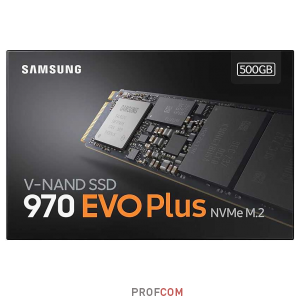 Диск SSD M.2 PCIe 500Gb Samsung 970 EVO Plus