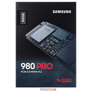 Диск SSD M.2 PCIe 500Gb Samsung 980 PRO