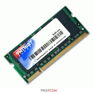   SO-DIMM DDR-2 2Gb 800MHz Patriot Memory